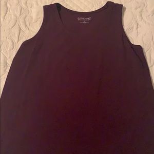 plum catherine’s tank top